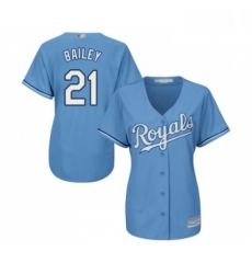 Womens Kansas City Royals 21 Homer Bailey Replica Light Blue Alternate 1 Cool Base Baseball Jersey Womens Kansas City Royals 21 Homer Bailey Replica Light Blue Alternate 1 Cool Base Baseball Jersey
