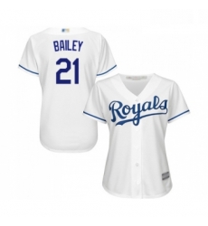 Womens Kansas City Royals 21 Homer Bailey Replica White Home Cool Base Baseball Jersey Womens Kansas City Royals 21 Homer Bailey Replica White Home Cool Base Baseball Jersey