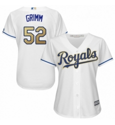 Womens Majestic Kansas City Royals 52 Justin Grimm Authentic White Home Cool Base MLB Jersey Womens Majestic Kansas City Royals 52 Justin Grimm Authentic White Home Cool Base MLB Jersey