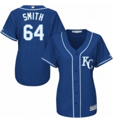Womens Majestic Kansas City Royals 64 Burch Smith Authentic Blue Alternate 2 Cool Base MLB Jersey Womens Majestic Kansas City Royals 64 Burch Smith Authentic Blue Alternate 2 Cool Base MLB Jersey