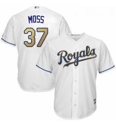 Youth Majestic Kansas City Royals 37 Brandon Moss Replica White Home Cool Base MLB Jersey Youth Majestic Kansas City Royals 37 Brandon Moss Replica White Home Cool Base MLB Jersey