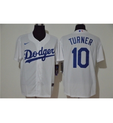 Dodgers 10 Justin Turner White 2020 Nike Cool Base Jersey Dodgers 10 Justin Turner White 2020 Nike Cool Base Jersey