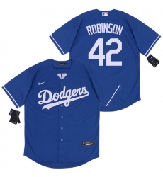 Dodgers 42 Jackie Robinson Royal 2020 Nike Cool Base Jersey Dodgers 42 Jackie Robinson Royal 2020 Nike Cool Base Jersey