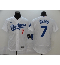Dodgers 7 Julio Urias White 2020 Nike Flexbase Jersey Dodgers 7 Julio Urias White 2020 Nike Flexbase Jersey