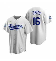 Men Brooklyn Los Angeles Dodgers 16 Will Smith White 2020 World Series Champions Cooperstown Collection Jersey Men Brooklyn Los Angeles Dodgers 16 Will Smith White 2020 World Series Champions Cooperstown Collection Jersey