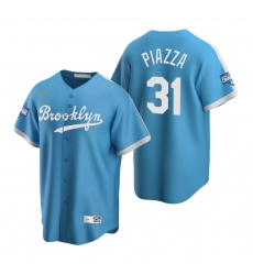 Men Brooklyn Los Angeles Dodgers 31 Mike Piazza Light Blue 2020 World Series Champions Cooperstown Collection Jersey Men Brooklyn Los Angeles Dodgers 31 Mike Piazza Light Blue 2020 World Series Champions Cooperstown Collection Jersey