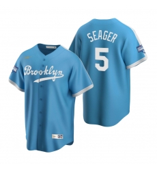 Men Brooklyn Los Angeles Dodgers 5 Corey Seager Light Blue 2020 World Series Champions Cooperstown Collection Jersey Men Brooklyn Los Angeles Dodgers 5 Corey Seager Light Blue 2020 World Series Champions Cooperstown Collection Jersey