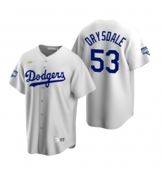 Men Brooklyn Los Angeles Dodgers 53 Don Drysdale White 2020 World Series Champions Cooperstown Collection Jersey Men Brooklyn Los Angeles Dodgers 53 Don Drysdale White 2020 World Series Champions Cooperstown Collection Jersey