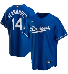 Men Los Angeles Dodgers 14 Enrique Hernandez Royal Nike 2020 World Series Champions Cool Base Jersey Men Los Angeles Dodgers 14 Enrique Hernandez Royal Nike 2020 World Series Champions Cool Base Jersey