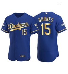 Men Los Angeles Dodgers 15 Austin Barnes Men Nike Authentic 2021 Gold Program World Series Champions MLB Jersey Royal Men Los Angeles Dodgers 15 Austin Barnes Men Nike Authentic 2021 Gold Program World Series Champions MLB Jersey Royal