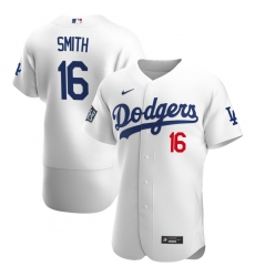 Men Los Angeles Dodgers 16 Will Smith Men Nike White Home 2020 World Series Bound Flex Base Player MLB Jersey Men Los Angeles Dodgers 16 Will Smith Men Nike White Home 2020 World Series Bound Flex Base Player MLB Jersey