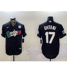 Men Los Angeles Dodgers 17 Shohei Ohtani Black Mexico 2024 World Series With No 34 Patch Cool Base Stitched Baseball Jersey Men Los Angeles Dodgers 17 Shohei Ohtani Black Mexico 2024 World Series With No 34 Patch Cool Base Stitched Baseball Jersey