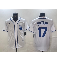 Men Los Angeles Dodgers 17 Shohei Ohtani White Cool Base Stitched Baseball Jersey Men Los Angeles Dodgers 17 Shohei Ohtani White Cool Base Stitched Baseball Jersey