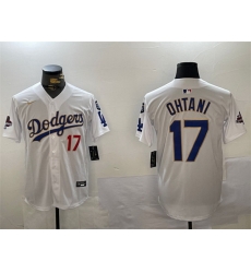 Men Los Angeles Dodgers 17 Shohei Ohtani White Gold 2024 World Series Champions With Fernando Memorial Patch Home Limited Stitched Baseball Jersey Men Los Angeles Dodgers 17 Shohei Ohtani White Gold 2024 World Series Champions With Fernando Memorial Patch Home Limited Stitched Baseball Jersey