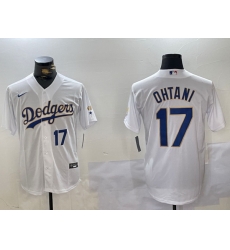Men Los Angeles Dodgers 17 White Gold Championship Cool Base Stitched Jersey 1 Men Los Angeles Dodgers 17 White Gold Championship Cool Base Stitched Jersey 1