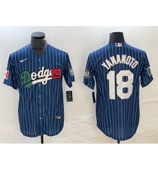 Men Los Angeles Dodgers 18 Yoshinobu Yamamoto Navy Cool Base With Patch Stitched Baseball JerseyS Men Los Angeles Dodgers 18 Yoshinobu Yamamoto Navy Cool Base With Patch Stitched Baseball JerseyS
