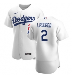 Men Los Angeles Dodgers 2 Tommy Lasorda White Stitched Jersey Men Los Angeles Dodgers 2 Tommy Lasorda White Stitched Jersey