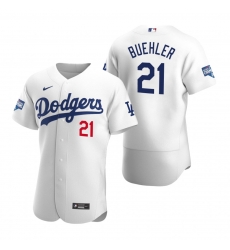 Men Los Angeles Dodgers 21 Walker Buehler White 2020 World Series Champions Flex Base Jersey Men Los Angeles Dodgers 21 Walker Buehler White 2020 World Series Champions Flex Base Jersey