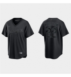 Men Los Angeles Dodgers 22 Clayton Kershaw Black Pitch Black Fashion Replica Stitched Jersey Men Los Angeles Dodgers 22 Clayton Kershaw Black Pitch Black Fashion Replica Stitched Jersey