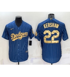 Men Los Angeles Dodgers 22 Clayton Kershaw Navy Gold Cool Base Stitched Baseball Jersey Men Los Angeles Dodgers 22 Clayton Kershaw Navy Gold Cool Base Stitched Baseball Jersey