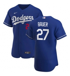 Men Los Angeles Dodgers 27 Trevor Bauer Royal Authentic Jersey Men Los Angeles Dodgers 27 Trevor Bauer Royal Authentic Jersey