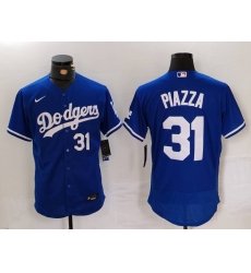 Men Los Angeles Dodgers 31 Mike Piazza Blue Flex Base Stitched Baseball Jersey 1 Men Los Angeles Dodgers 31 Mike Piazza Blue Flex Base Stitched Baseball Jersey 1