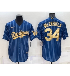 Men Los Angeles Dodgers 34 Fernando Valenzuela Navy Gold Cool Base Stitched Baseball Jersey Men Los Angeles Dodgers 34 Fernando Valenzuela Navy Gold Cool Base Stitched Baseball Jersey