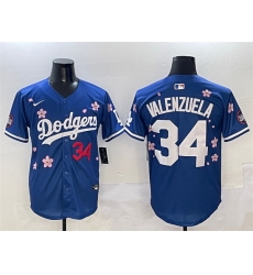 Men Los Angeles Dodgers 34 Fernando Valenzuela Royal 2025 Tokyo Series Limited Stitched Baseball Jersey 330 Men Los Angeles Dodgers 34 Fernando Valenzuela Royal 2025 Tokyo Series Limited Stitched Baseball Jersey 330