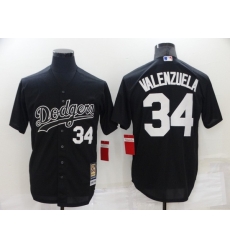 Men Los Angeles Dodgers 34 Toro Valenzuela Black Cool Base Stitched Baseball Jerseys Men Los Angeles Dodgers 34 Toro Valenzuela Black Cool Base Stitched Baseball Jerseys