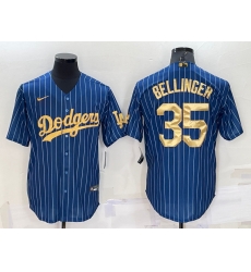 Men Los Angeles Dodgers 35 Cody Bellinger Navy Gold Cool Base Stitched Baseball Jersey Men Los Angeles Dodgers 35 Cody Bellinger Navy Gold Cool Base Stitched Baseball Jersey