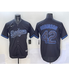 Men Los Angeles Dodgers 42 Jackie Robinson Black Fashion Stitched Baseball Jersey Men Los Angeles Dodgers 42 Jackie Robinson Black Fashion Stitched Baseball Jersey