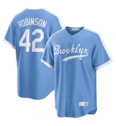 Men Los Angeles Dodgers 42 Jackie Robinson Light Blue Cool Base Stitched Baseball Jersey Men Los Angeles Dodgers 42 Jackie Robinson Light Blue Cool Base Stitched Baseball Jersey