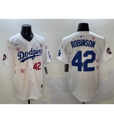 Men Los Angeles Dodgers 42 Jackie Robinson White 2025 Tokyo Series Limited Stitched Baseball Jersey Men Los Angeles Dodgers 42 Jackie Robinson White 2025 Tokyo Series Limited Stitched Baseball Jersey