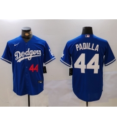 Men Los Angeles Dodgers 44 Vicente Padilla Blue Cool Base Stitched Baseball Jersey 3 Men Los Angeles Dodgers 44 Vicente Padilla Blue Cool Base Stitched Baseball Jersey 3