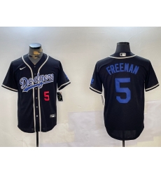 Men Los Angeles Dodgers 5 Freddie Freeman Black 2024 World Series Cool Base Stitched Baseball Jersey 5 Men Los Angeles Dodgers 5 Freddie Freeman Black 2024 World Series Cool Base Stitched Baseball Jersey 5