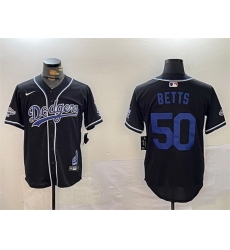Men Los Angeles Dodgers 50 Mookie Betts Black 2024 World Series Champions Limited Stitched Baseball Jersey Men Los Angeles Dodgers 50 Mookie Betts Black 2024 World Series Champions Limited Stitched Baseball Jersey