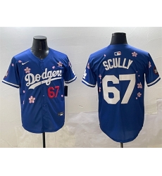 Men Los Angeles Dodgers 67 Vin Scully Royal 2025 Tokyo Series Limited Stitched Baseball Jersey Men Los Angeles Dodgers 67 Vin Scully Royal 2025 Tokyo Series Limited Stitched Baseball Jersey