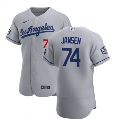 Men Los Angeles Dodgers 74 Kenley Jansen Men Nike Gray Road 2020 World Series Bound Flex Base Team MLB Jersey Men Los Angeles Dodgers 74 Kenley Jansen Men Nike Gray Road 2020 World Series Bound Flex Base Team MLB Jersey