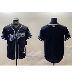 Men Los Angeles Dodgers Blank Black 2024 World Series Champions Limited Stitched Baseball Jersey Men Los Angeles Dodgers Blank Black 2024 World Series Champions Limited Stitched Baseball Jersey
