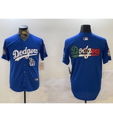 Men Los Angeles Dodgers Blank Blue 2024 World Series With No 34 Patch Home Limited Stitched Baseball Jersey 3 Men Los Angeles Dodgers Blank Blue 2024 World Series With No 34 Patch Home Limited Stitched Baseball Jersey 3