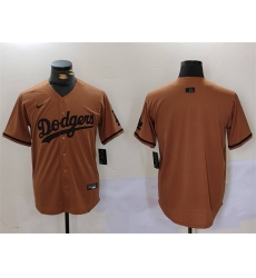 Men Los Angeles Dodgers Blank Brown Cool Base Stitched Baseball Jersey Men Los Angeles Dodgers Blank Brown Cool Base Stitched Baseball Jersey