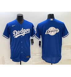 Men Los Angeles Dodgers Blue Team Big Logo Flex Base Stitched Baseball Jersey Men Los Angeles Dodgers Blue Team Big Logo Flex Base Stitched Baseball Jersey