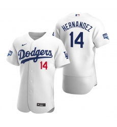 Men Los Angeles Dodgers Enrique Hernandez White 2020 World Series Champions Flex Base Jersey Men Los Angeles Dodgers Enrique Hernandez White 2020 World Series Champions Flex Base Jersey
