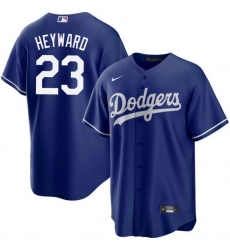 Men Los Angeles Dodgers Jason Heyward #23 Blue Cool Base Stitched MLB jersey Men Los Angeles Dodgers Jason Heyward #23 Blue Cool Base Stitched MLB jersey