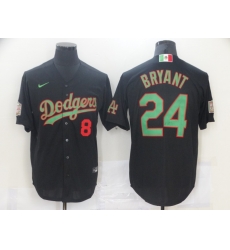 Men Los Angeles Dodgers Mexican Koby Bryant 8 24 World Series Black MLB Jersey Men Los Angeles Dodgers Mexican Koby Bryant 8 24 World Series Black MLB Jersey