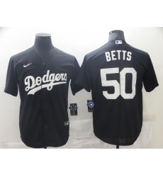 Men Los Angeles Dodgers Mookie Betts 50 Black Cool Base Stitched MLB Jersey Men Los Angeles Dodgers Mookie Betts 50 Black Cool Base Stitched MLB Jersey