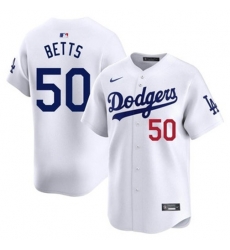 Men Los Angeles Dodgers Mookie Betts #50 White Flex Base 2024 Home Stitched Jersey Men Los Angeles Dodgers Mookie Betts #50 White Flex Base 2024 Home Stitched Jersey
