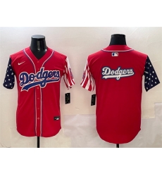 Men Los Angeles Dodgers Team Big Logo Red Limited Stitched Baseball Jersey 001 Men Los Angeles Dodgers Team Big Logo Red Limited Stitched Baseball Jersey 001