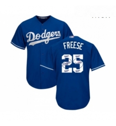 Mens Los Angeles Dodgers 25 David Freese Authentic Royal Blue Team Logo Fashion Cool Base Baseball Jersey Mens Los Angeles Dodgers 25 David Freese Authentic Royal Blue Team Logo Fashion Cool Base Baseball Jersey