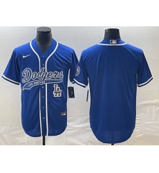Men's Los Angeles Dodgers Blue Blank With Patch Cool Base Stitched Baseball Jerseys Men's Los Angeles Dodgers Blue Blank With Patch Cool Base Stitched Baseball Jerseys